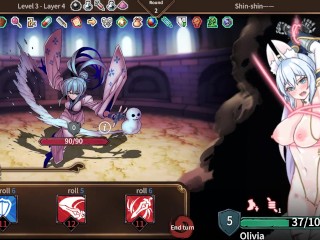 Arena Story Rouge and Princess Knight - Eles Colocaram Minha Coelhinha Num Shibari!