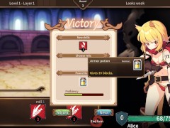 Arena Story Rouge And Princess Knight - Fighting a smile with 1 hp!