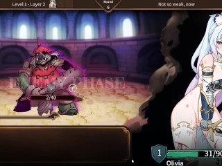 Arena Story Rouge y Princess Knight: ¡luchando Contra Una Sonrisa Con 1 Hp!