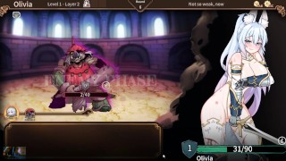 Arena Story Rouge y Princess Knight: ¡luchando contra una sonrisa con 1 hp!