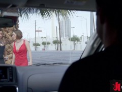 Two Hot Hookers get Bound and Fucked on Vegas Road Trip - Screenshot 4 of 16 - Black