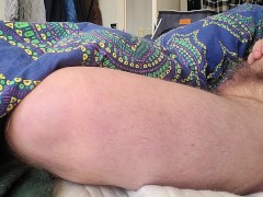 Longest flat cock masturbation