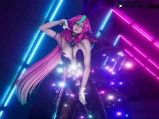 [MMD]TAHITI - Phone Number (Redeemed SG Xayah) [clothed Ver.] League of Legends