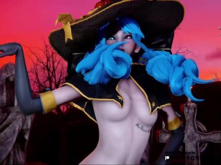 [MMD]CHUNG HA - Snapping (Gwen/Ahri/Xayah/Soraka) [strip Ver.] League of Legends