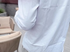 骚货房客客房服务~诱惑酒店服务员爆操嫩穴无套内射！完整版请关注我的fansly或推特进电报群哦！ - Screenshot 4 of 16 - Cum Inside Pussy