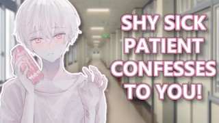 Shy Sick Patient Confesses to You!😷(M4F)(ASMR)(2 AM Confession)(Nurse and Patient)(High fever)
