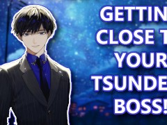 Getting Close to your Tsundere Boss!(M4F)(ASMR)(Confession)(Comfort)(Colleagues to Lovers)(Romance)