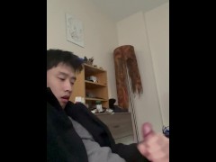 Cute Asian guy with a throbbing cock cums and moans - Screenshot 10 of 16 - Big Cock