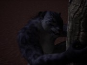 Preview 5 of Furry domination (extra wild at night version)