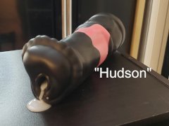 Taking Hudson The Horse Cock Stroker For A Ride On My Lady Dick