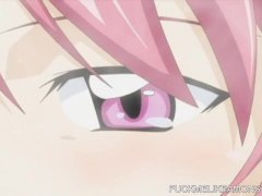 Creampied anime teen slut