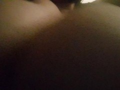 Dangling tits above u