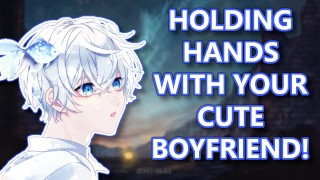 Segurando as mãos com seu Cute Boyfriend(M4F) (ASMR) (mão CONSENSUAL h0lding!!) (Sexo gostoso) (Parte 2)