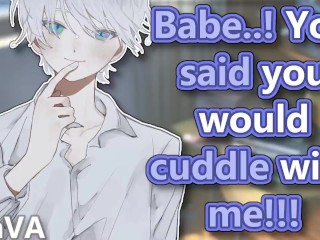 Subby Boyfriend is DESPERATE for Cuddles🥺(ASMR M4F)(Needy)(Fluff)(L-Bombs)(Kissing)(Whining)(Spicy)