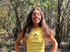 Привёл милашку в лес чтобы выебать и кончить в её киску - Screenshot 1 of 16 - Forest Fuck