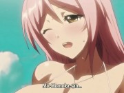 Preview 4 of Cutie with Big Tits and Pink Hair Likes to Suck Cock | Hentai