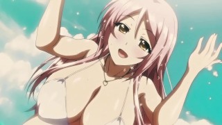 Cutie With Big Tits And Pink Hair Loves To Suck Cock Hentai
