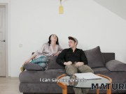 Preview 3 of MATURE4K. Stepsons cock is excellent for mature woman who wants banging