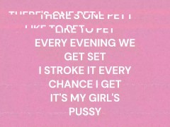 Pussy (Music+Lyric Video *No Pictures*)