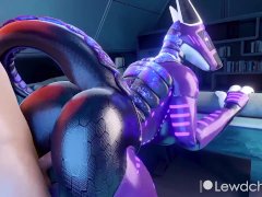 Pounding Furry MILF Robots Thick Ass