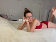 Preview 1 of Nerdy Slut Gets Big Cock Fucking for Birthday Present