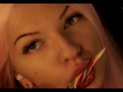 X-MAS ASMR - TASTY LICKING, LOLLIPOP TEASING, MOUTH SOUNDS, 3DIO SUCKING | SOLY ASMR