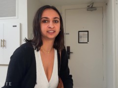 Big titty coworker says NO to CONDOM during business trip hookup - Hailey Rose - Screenshot 3 of 16 - Coworker