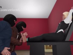 Not there please (Gwen Stacy Tickle Animation)