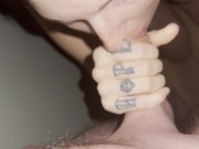 Preview 2 of She sucked my cock until she got my cum on her face