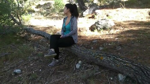 RISKY PUBLIC SEX IN THE MOUNTAIN BIG ASS FUCKED N BJ