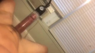 Pumping my fat cock