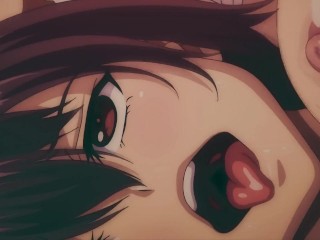 Big Boobed Beauty Likes to Masturbate and make Ahegao Face | Hentai