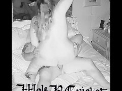 Mizz Cricket on top - Bedtime Face-sitting, 69, and creampie