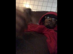 Getting a quick nut 🥜 off - Screenshot 3 of 16 - Big Black Cock