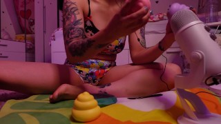 FAKE FARTING FUN AMATEUR PANTYS ASS ASMR