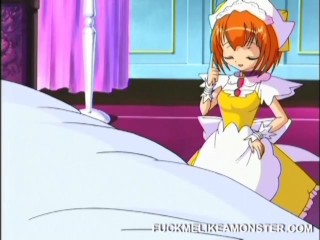 Femme De Ménage Anime Sucer Une Bite Baise