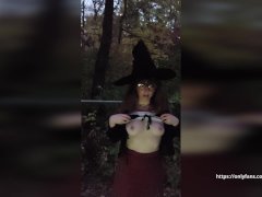 Witch tits ( just a lil tease from Holloween)