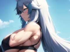 Try not to Cum Challenge With Neko 💦 [JOI, Fap to the beat]
