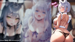 Try Not To Cum Challenge With Neko JOI Fap To The Beat