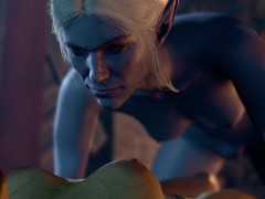 Baldur's Gate 3 (bg3) Lae'zel and Minthara Romance Scene - Screenshot 13 of 16 - Bg3