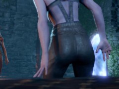 Baldur's Gate 3 (bg3) Lae'zel and Minthara Romance Scene - Screenshot 2 of 16 - Balder S Gate 3