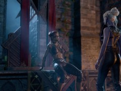Baldur's Gate 3 (bg3) Lae'zel and Minthara Romance Scene - Screenshot 4 of 16 - Sex