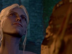 Baldur's Gate 3 (bg3) Lae'zel and Minthara Romance Scene - Screenshot 7 of 16 - Balder S Gate 3