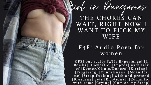 F4F  Emotional Lesbian Sex with your Wife  WLW  ASMR Audio Porn for Women  Impreg