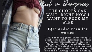 F4F Sensual Audio Pornography For Women Impreg WLW ASMR Emotional Lesbian Sex With Your Spouse