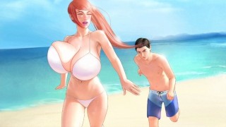 Prince Of Suburbia #36: Sexo caliente con mi hermanastra en la playa • Jugabilidad [HD]