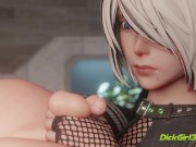 Preview 5 of ► 2b And 9s Up Is Down | 4K FUTA Creampie