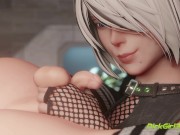 Preview 6 of ► 2b And 9s Up Is Down | 4K FUTA Creampie