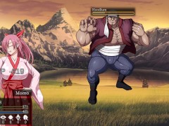 Samurai vandalism - My brunette samurai being defeat