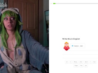 Duolingo Maar Elke Keer Dat Ik Verlies, Neuk Ik Mezelf | NSFW Laten we Spelen